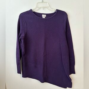 Chicos purple sweater